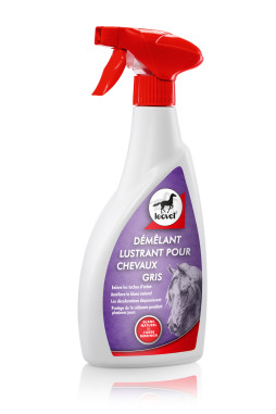 Démêlant lustrant pour chevaux gris - Leovet